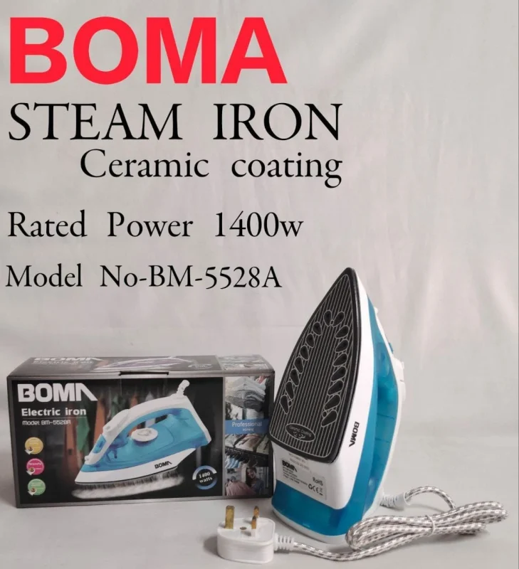 BOMA Steam Iron box – Ceramic Coating Base