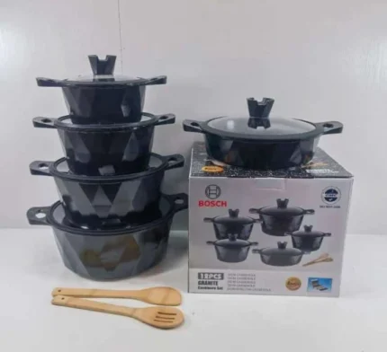 12pcs Bosch Premium Non-Stick Induction Cookware Set –