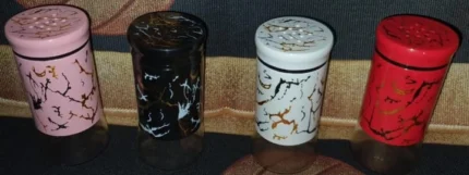 Classic Glass Stainless Steel Salt Shaker