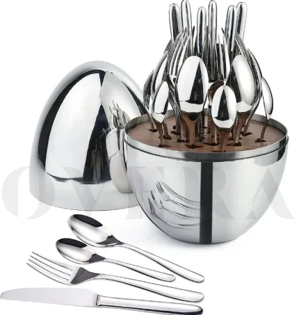 Coffee Spoons Luxury Egg Dinner Set Spoons Flatwar