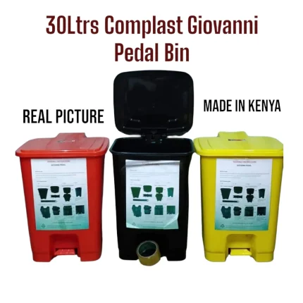 Complast Giovanni 30L Pedal Bin