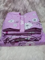Cotton 3-Piece Bedsheet Set -6x6 / 6x7