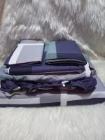 Cotton 3-Piece Bedsheet Set -6x6 / 6x7