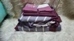 Cotton 3-Piece Bedsheet Set -6x6 / 6x7