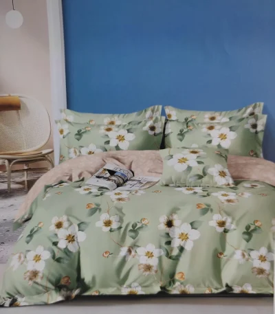 4 Piece Premium Cotton Binded Duvet ( 7 by 8 )