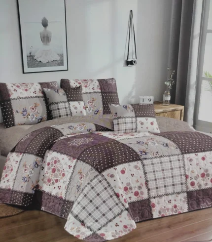 4 Piece Premium Cotton Binded Duvet ( 7 by 8 )