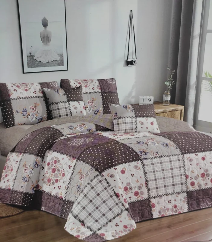 4 Piece Premium Cotton Binded Duvet ( 7 by 8 )