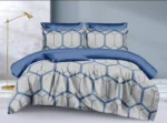 6x7 Cotton Binded Duvet Set 4 Piece – Theme 1