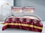 6x7 Cotton Binded Duvet Set 4 Piece – Theme 4