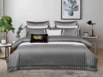 6 by 7 Cotton Striped Duvet Cover Set | Smart Enterprise