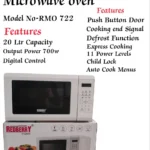 Digital Microwave Oven (20L, Digital Control)