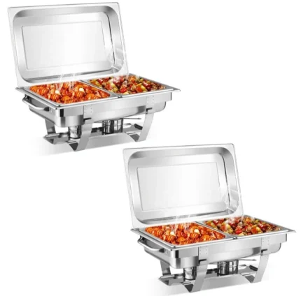 Double Stainless Steel Chafing Dish