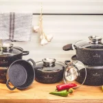 10pcs Edenberg Granite Non-Stick Cookware Set