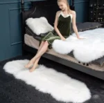60 by 180 Faux Fur Irregular Carpet | Smart Enterprise