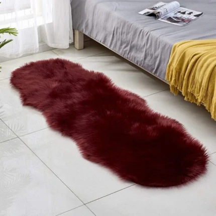 60 by 180 Faux Fur Irregular Carpet | Smart Enterprise