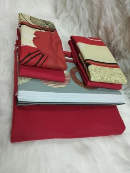 6pc Fitted Mix and Match Cotton Bedsheets