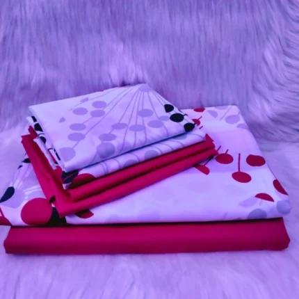 6pc Mix & Match Cotton Fitted Bedsheets