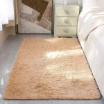 Fluffy Bedside Carpet ( 4 by 6 )