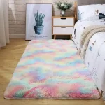 Fluffy Bedside Carpet ( 4 by 6 )