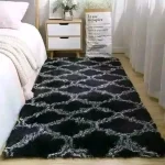Fluffy Bedside Carpet ( 4 by 6 )