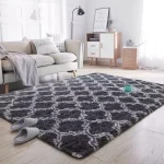 Fluffy Patterned Carpet – 5x8 Feet