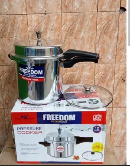 Freedom Stainless Steel Pressure Cooker- 8 Litres