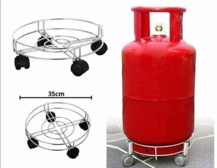 Gas Cylinder Movable Trolley – 35cm Diameter