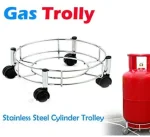 Gas Cylinder Movable Trolley – 35cm Diameter