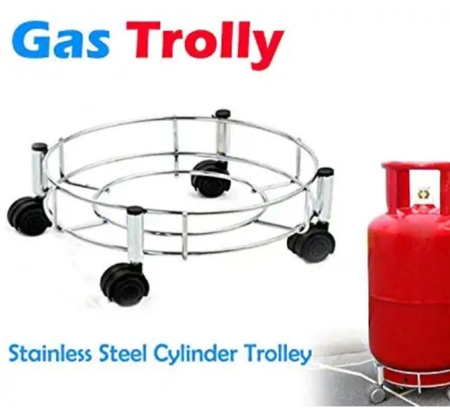 Gas Cylinder Movable Trolley – 35cm Diameter