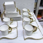 Gold Unique 30-Piece Dinner Set
