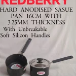 REDBERRY Hard Anodised Nonstick Sauce Pan – 16cm
