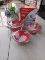 Signature 3-Piece Borosilicate Glass Casserole Set