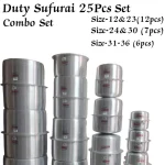REDBERRY Heavy Duty Aluminum Sufuria Combo Sets