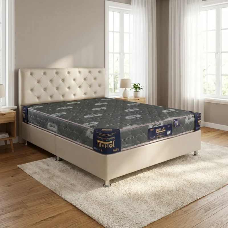 Johari Fibre Quilted Mattress – Orthopedic Comfort – 6 by 7, High-density, 8-Inches