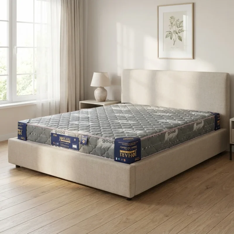 Johari Fibre Quilted Mattress – Orthopedic Comfort – 3 by 6, High-density, 6-Inches