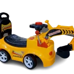 Kids Ride-On Push Excavator with Music