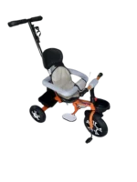 Kids Tricycle Bike with Protective Side Bar & Push Handle