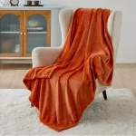 Luxurious 6x6 Fleece Blanket Soft Warm Stylish Throw