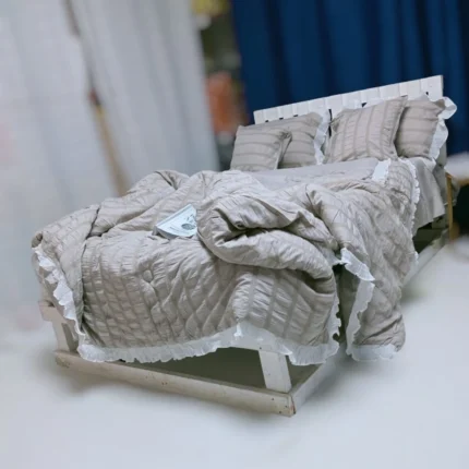 6x7 Luxury 5pc Comforter Duvet Set | Smart Enterprise – Brownish