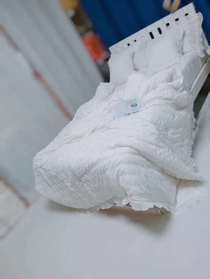 6x7 Luxury 5pc Comforter Duvet Set | Smart Enterprise – White