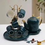 Matching Ceramic Tea Set – 8 Piece
