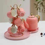 Matching Ceramic Tea Set – 8 Piece