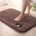 Memory Foam Door Mats – 50x80cm, Chocolate