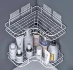 Triangular Metal Corner Shelf Organizer | Smart Enterprise –