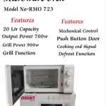 Microwave Oven with Grill – 20L | 700W
