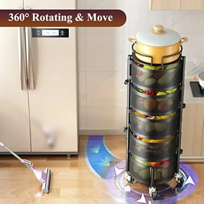 Mobile Rotating Storage Rack | Smart Enterprise