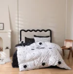 Nordic-style Cotton Microfiber Duvet Cover Set – 6x6 & 6x7