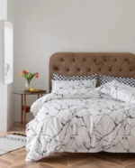 Nordic-style Cotton Microfiber Duvet Cover Set – 6x6 & 6x7