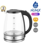 NUNIX 2.0L Premium Glass Electric Kettle