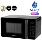 Nunix C20PG1 20L Digital Microwave – Black